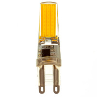 206/2 SIV-G9-220V-Silicon-5W-3000K cob2508 - Світлодіодна лампа G9 у силіконі, 5W, 220V