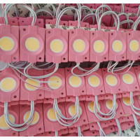 # 097/7 МТК-СОВ-Round-1Led-P-2,4W - LED модуль COB 46x30x5 з лінзою 16*16, 12V, 2.4W, IP65