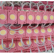 # 097/7 МТК-СОВ-Round-1Led-P-2,4W - LED модуль COB 46x30x5 с линзой 16*16, 12V, 2.4W, IP65