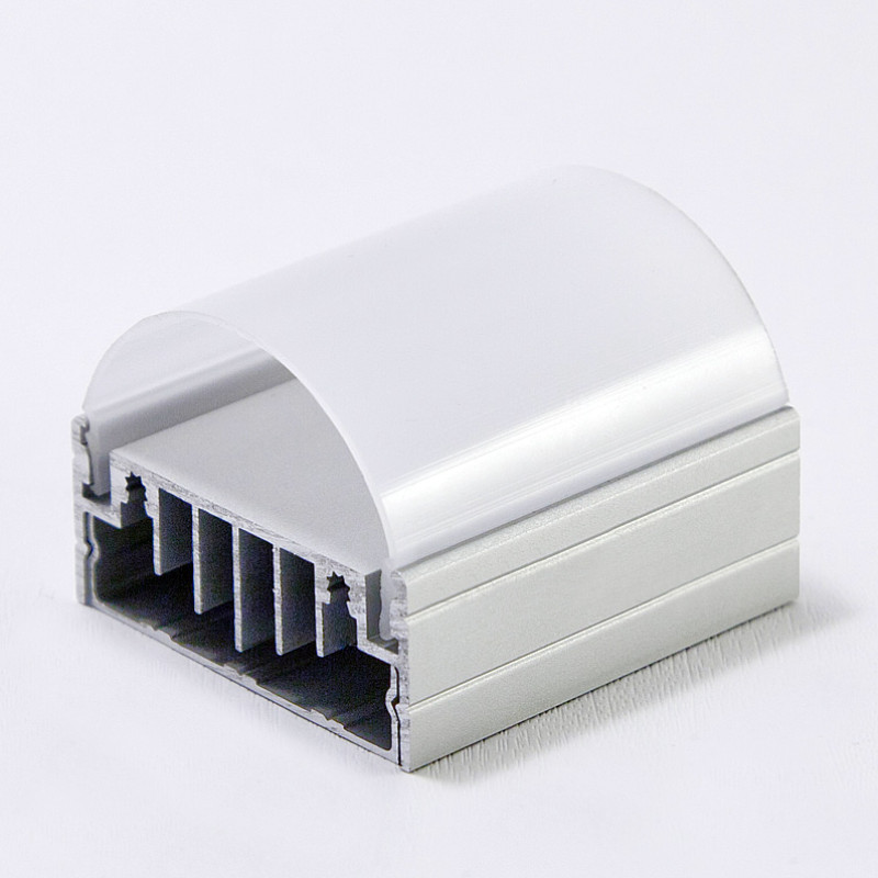 ЛН-50-6 - LED-профіль алюмінієвий П-подібний, вн.ширина 38 мм, розміри 50*21.4*6000 мм