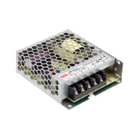 LRS-50-12 - Блок питания 12 Вольт, 50W, 4.2A, 99*82*30, вес 0,23 кг, IP30, MeanWell (КНР)