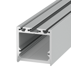 LS3535 - LED-профиль+рассеиватель+4заглушки+8клипс, 35*35мм, довжина 2,5 м, Colors (Китай)