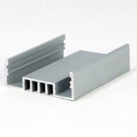 ЛСО - LED-профіль для стрічок П-подібний з внутрішнім майданчиком, ширина внутр. площадки  16 мм