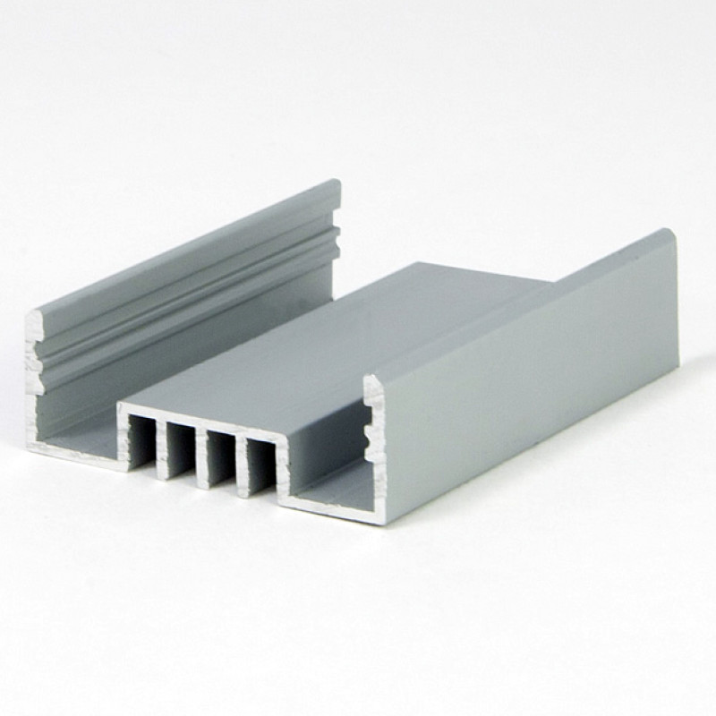 ЛСО - LED-профиль для лент П-образный с внутреней площадкой, ширина внутр. площадки 16 мм