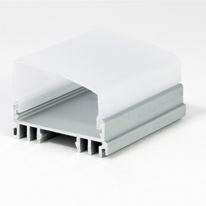 ЛСС - LED-профиль для лент П-образный, вн.ширина 30,3 мм, размеры 12*36,1*2000 мм