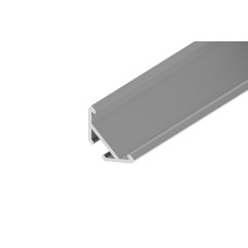 ЛСУ – LED-профиль алюминиевый, угловой, вн.ширина 13,15 мм, размеры 15,3*20,2*2000 мм, Rishang