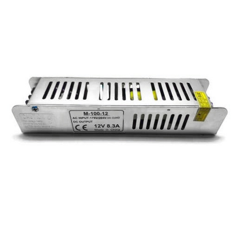 PSMF12VDC-8,3A-100W - Блок питания с фильтром и регулятором 176-264VАС>12VDC-8,3A, 100Вт