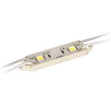M102AA-WW - Светодиодный модуль (2 диода SMD 5050) 61.6x15x4.5 мм, 12 В, 0.48 Вт, IP65