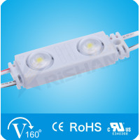 M902TB - Светодиодный модуль (2 диода SMD 2835 с линзой) 45x13x9.2 мм, 12 В, 0.72 Вт
