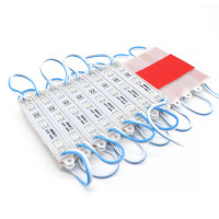 # 101/1 МТК-5050-3Led-B-0,72W-12V - LED модуль SMD5050 90*14*5, 12V, 0.72W, IP65, цвет - синий