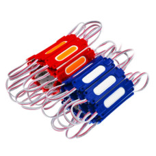 # 105/3 B-МТК-COB-1Led-2W-24V - LED модуль COB 70x18x4,5 с линзой 38*10, 24V, 2W, IP65