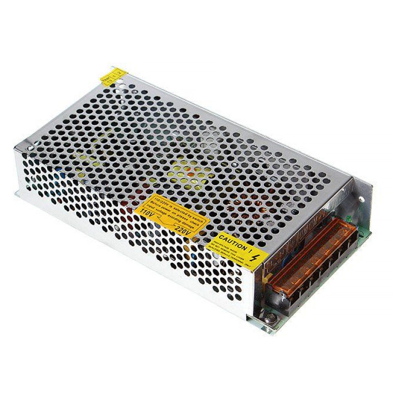 PSMR12VDC-12.5A-150W - Блок живлення з фільтром та регулятором 176-264VАС>12VDC-12.5A, 150Вт