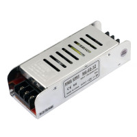 PSMS12VDC-5A-60W - Блок питания 180-240VАС>12VDC-5A, 60Вт, 125*46*32, вес 0.1 кг, корпус MS