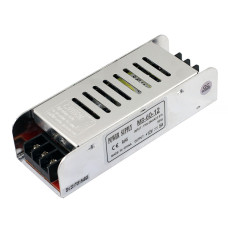 PSMS12VDC-5A-60W - Блок питания 180-240VАС>12VDC-5A, 60Вт, 125*46*32, вес 0.1 кг, корпус MS