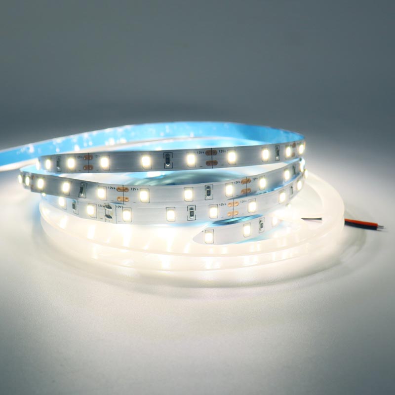 KS12283560cw8mm - Светодиодная лента 60 led/m SMD2835,12V,4.8W,IP20,8мм, цвет белый холодный