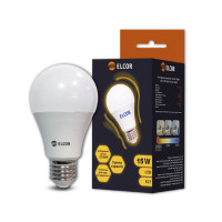 Лампа LED А65 15Вт Е27 2700K Elcor