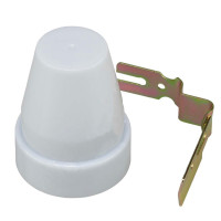 Датчик освещенности (сумеречное реле) (220В AC, 10A), ф62*76, Feron (КНР)