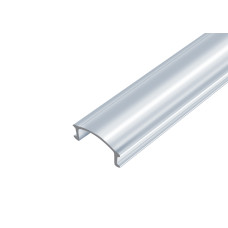 ЛРМ матовая - Линза РМ (матовая) для LED профилей серии ЛП, 5,8 * 14 * 2000мм, Rishang (КНР)