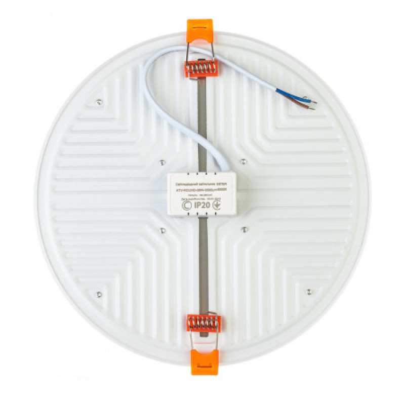 #473/1 (Round) - ESTER-КРУГ-12W 5000К Світлодіодний світильник, AVT(КНР)