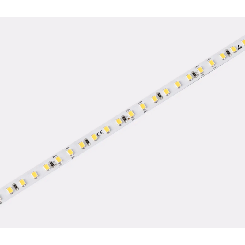 DJ120-24V-8mm-WW - LED стрічка SMD2835, 120 д/м, 9.6W, 920 lm, 3000K, 24V, IP20, Colors (КНР)