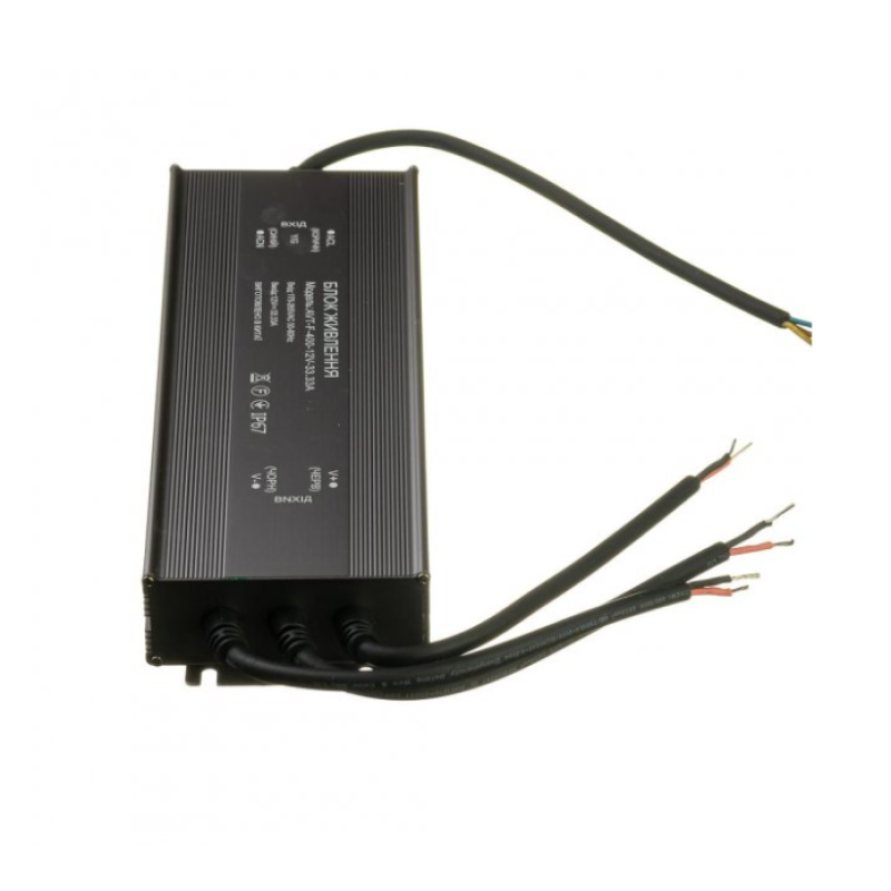 PS-AVT-F-12V-400W - Блок питания герметичный 12V - 33.3А - 400W, IP67, 265.6*95*36, AVT(КНР)