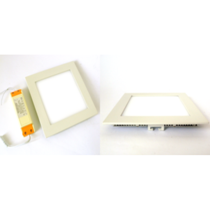 447/1 - Светильник светодиодный потолочный квадратный врезной Down Light, белый, 4000K