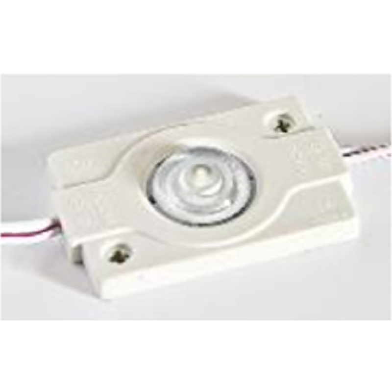 # 99 МТК-3030-1Led-W-1,5W - LED модуль SMD3030 48x31x10 с линзой 16*16, 12V, 1.5W, IP65