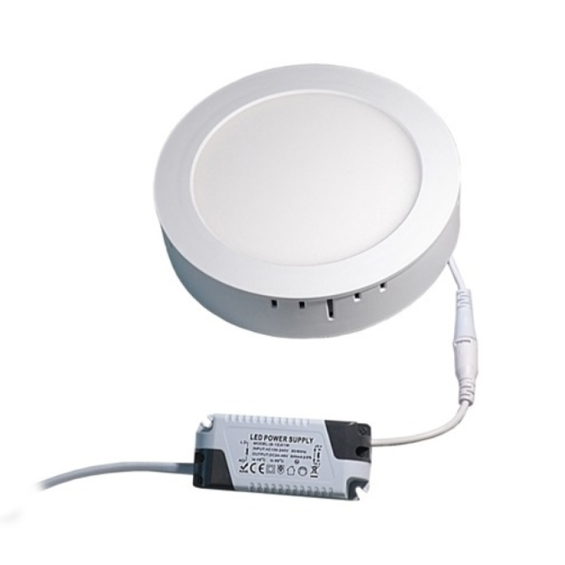 461/1 - Светильник светодиодный круглый накладной потолочный Wall Light, белый, 4000K