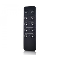 SR-2833K4 - Пульт управління радіо-димерів SR-1009, 4 зони, 39*136.5*10.7, колір - чорний