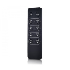 SR-2833K4 - Пульт управления радио-диммеров SR-1009, 4 зоны, 39*136.5*10.7, цвет - чёрный