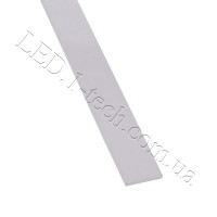 Стекло-рассеиватель для LED профиля ПАС-1964 плоское матовое, длина 1м, FTC (Украина)