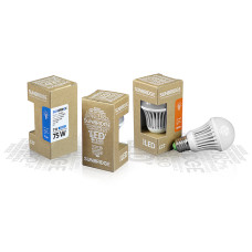 SUNBRIDGE E27-TGS60 7WW - Лампа світлодіодна TGS60, цоколь E27, 7 Вт, колір - білий-теплий