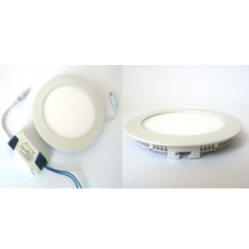 739/2 - Светильник светодиодный круглый врезной потолочный Down Light Plastic с каемкой