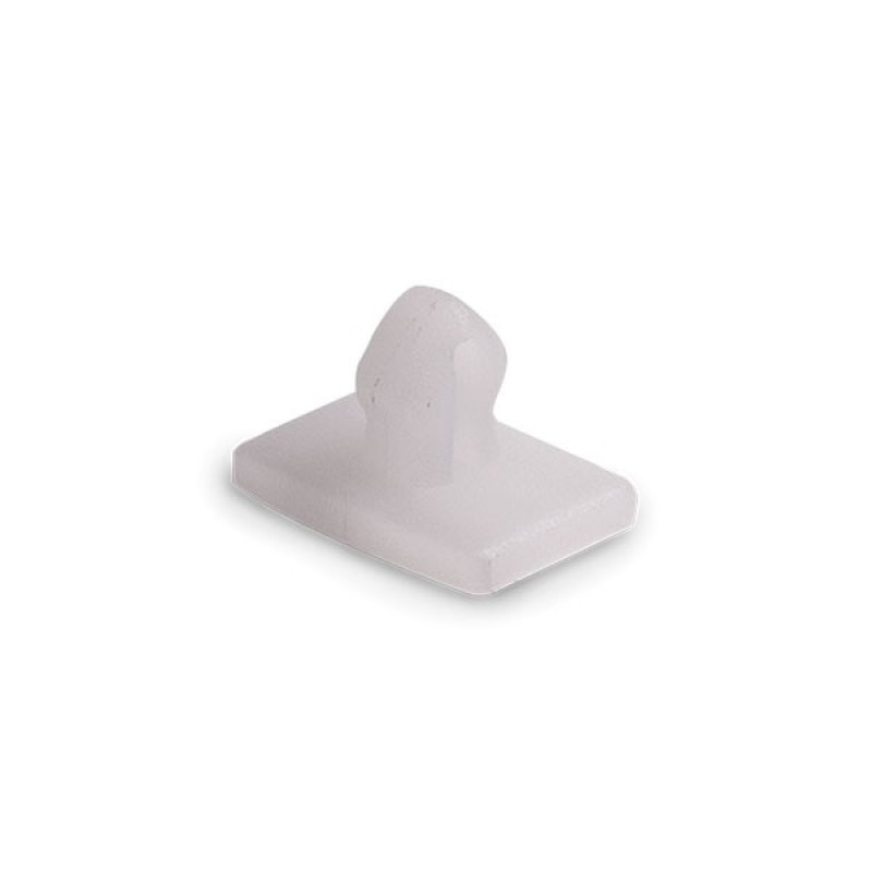 LED-профиль врезной TEKNIK, не анодированный алюминий, длина 2 метра, рассеиватель отдельно