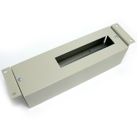 PTK-KFP - Рековий корпус для силової автоматики, висота 3U, сталь -1.5 мм, колір - світло-сірий