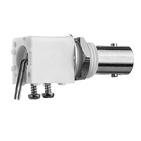 J01001A0037 - Роз'єм BNC для установки на друковану плату, гніздо, паяння, 50 Ом