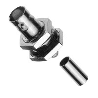 J01003A0053 - Роз'єм BNC кабельний/панельний, гніздо, обжим, 75 Ом, G41 (0.6/2.8-4.7)