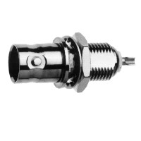 J01003A1221 - Роз'єм BNC панельний, компактний, гніздо, паяння, 75 Ом, посадка Z02