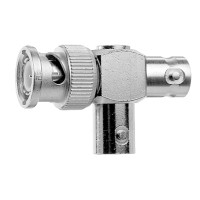 J01005A0004 - Перехідник BNC Т-подібний, штекер-гніздо-гніздо, Telegartner (Німеччина)