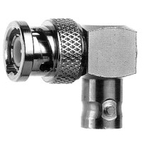 J01005A1237 - Адаптер BNC кутовий, штекер-гніздо, 75 Ом, Telegartner (Німеччина)