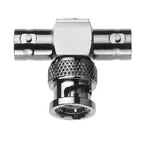 J01004C0616 - Перехідник BNC Т-подібний, гніздо-штекер-гніздо, MIL UG-274A/U, 50 Ом