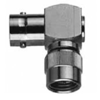 J01008A0074 - Перехідник BNC гніздо - Mini UHF штекер, кутовий, Telegartner (Німеччина)