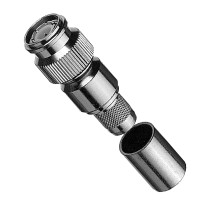 J01010A0051 - Роз'єм TNC кабельний, штекер посилений, обтиск, 50 Ом, RG-213 / U, a = 36.2, b=14.5