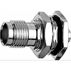 J01011A0008 - Разъём TNC, монтажный, гнездо, 50 Ом, уплотнение к панели, пайка, G10