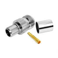 J01011A0055 - Разъем TNC кабельный, гнездо, обжим, 50 Ом, G37 (2.7/7.25), a=36,2, b=14,5