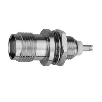 J01011A2614 - Роз'єм TNC панельний, гніздо, пайка, різьба-гайка, 50 Ом, посадка Z02