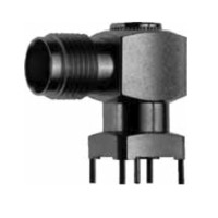 J01013A2949 - Роз'єм TNC панельний, гніздо, кутовий, паяння, різьба-гайка, для встановлення на друковану плату