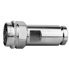 J01020A0168 - Кабельный разъём, N штекер, 50 Ом, пружинящий ц. контакт | для цельных жил