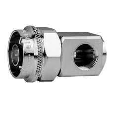 J01020C0120 - Корпус комбінованого роз'єму N, штекер, 50 Ом, покриття-біла бронза