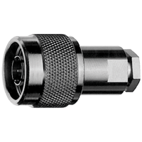 J01020C0062 - Роз'єм N кабельний, штекер, муфта (закрутка), 50 Ом, G9 (UT-250), монтаж В02